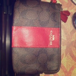 Coach wristlet